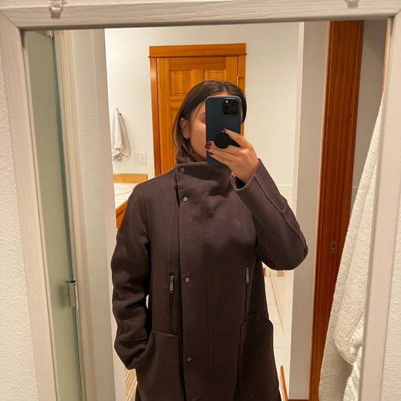 Elie Tahari Wool Coat - Picture 7 of 10